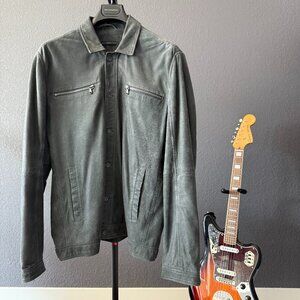 John Varvatos Suede Jacket